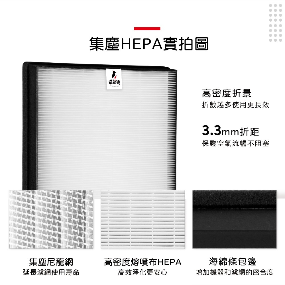 蟎著媽 適用 PHILIPS 飛利浦 DE5205 DE5206 DE5207 FY1119 空氣清淨機 濾網, , large