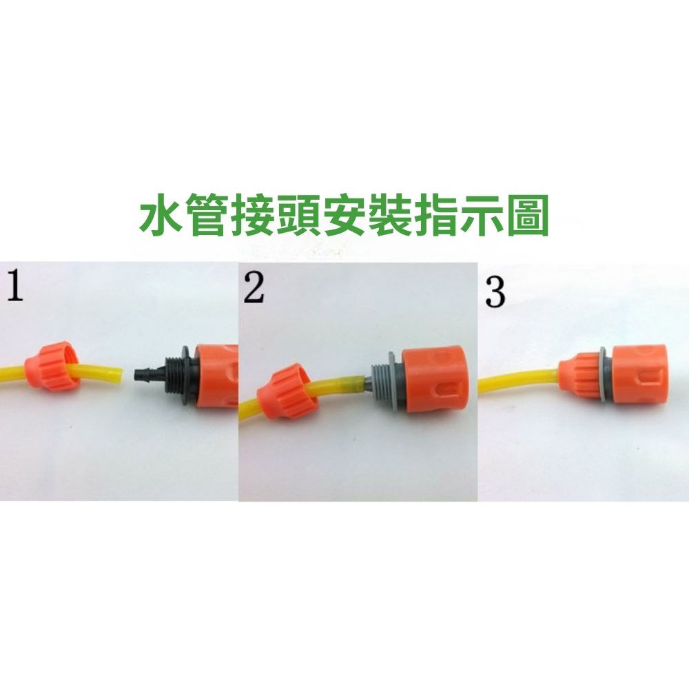 15 meters of PU high-pressure water hose (2 plastic water inlets + 4/6 standard plastic connectors), , large