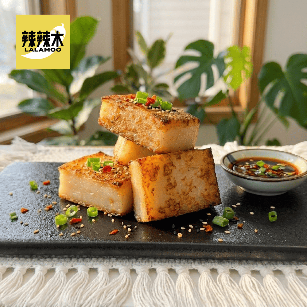 【辣辣木】椒鹽杏鮑菇蘿蔔糕-全素-600g-無修飾澱粉-低溫, , large