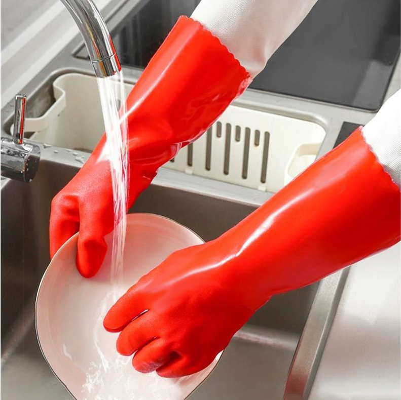 NBR耐酸鹼手套 工作耐油防護清潔手套 止滑耐磨 耐酸鹼 化工手套 農漁業手套 園藝手套, , large