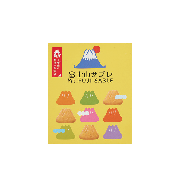 Mount Fuji-shaped cookie, , large
