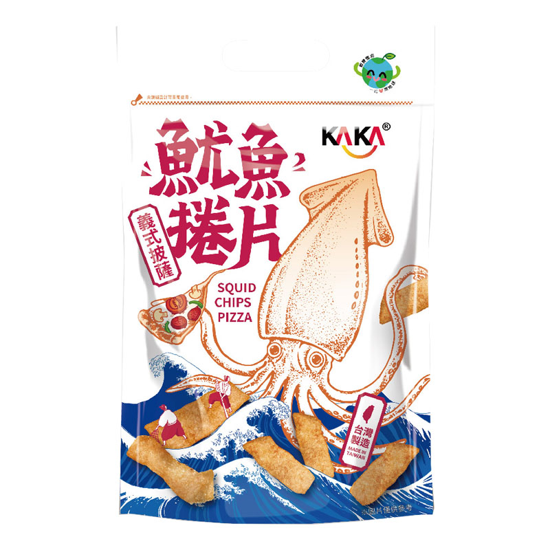 KAKA Squid Chips- Pizza, , large