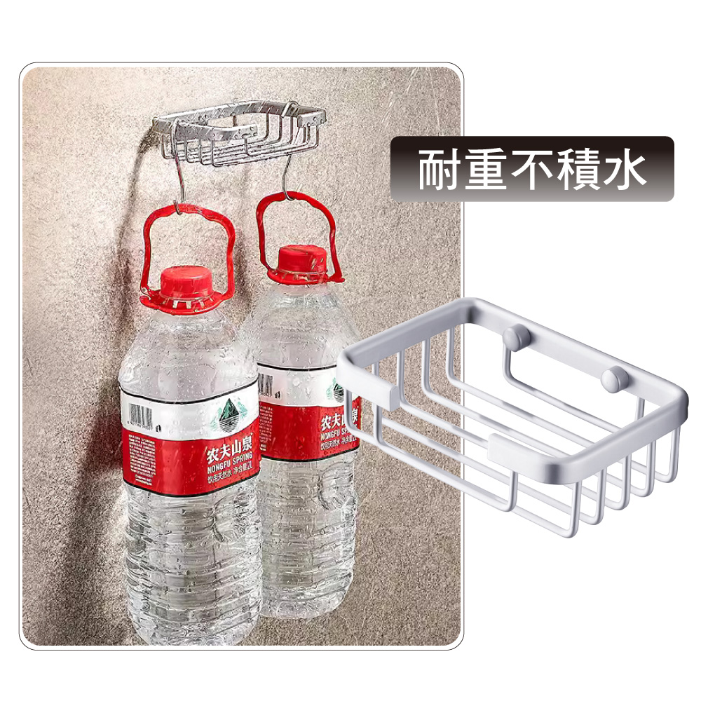 【G+居家】3組太空鋁霧面簡約肥皂架(皂盒/廚房菜瓜布架/小物架/衛浴架/瀝水架/肥皂盤/香皂盤), , large