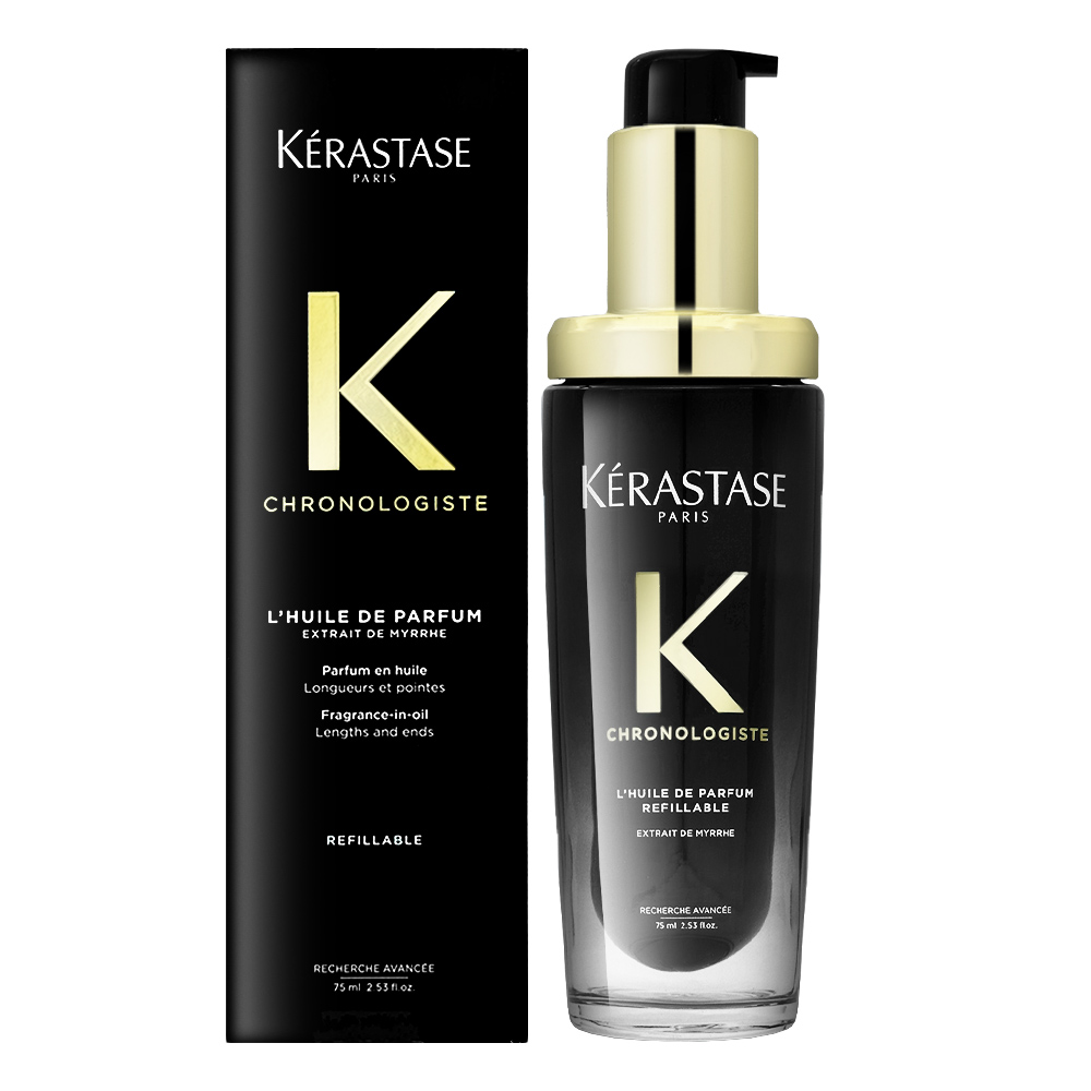 【KERASTASE 卡詩】黑鑽極萃逆時玫瑰香氛露 75ml #升級版