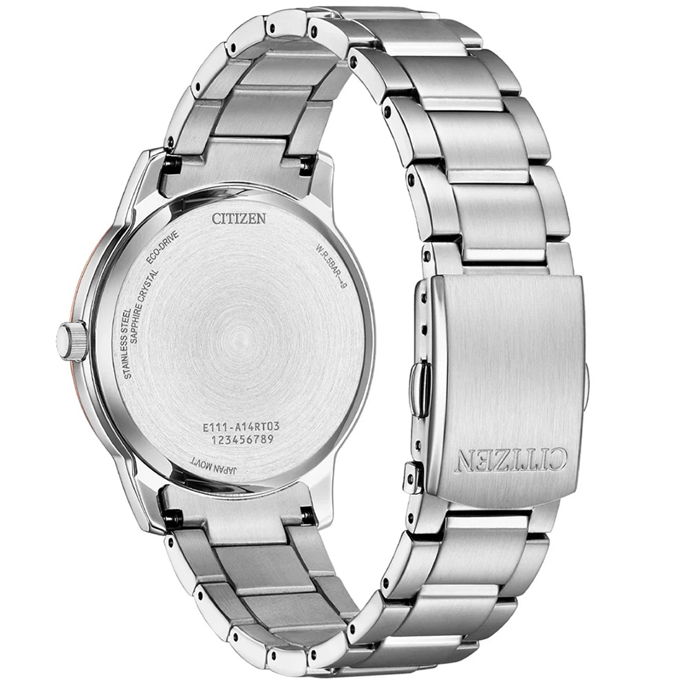 CITIZEN 星辰 光動能經典手錶-白/40mm BM6979-74A, , large