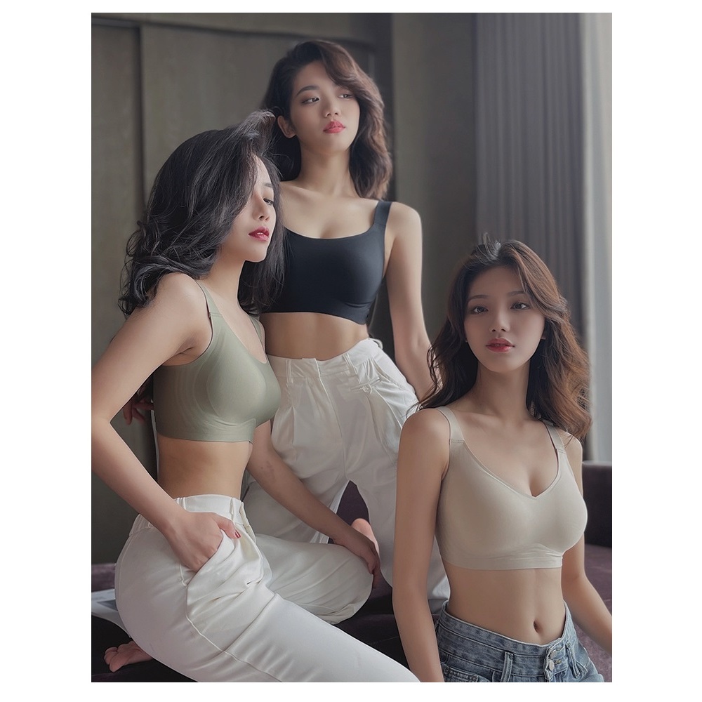 【A&R】歐式無痕美胸顯瘦大尺碼內衣 - 唯美藍,XL(80ED/85BCD), , large