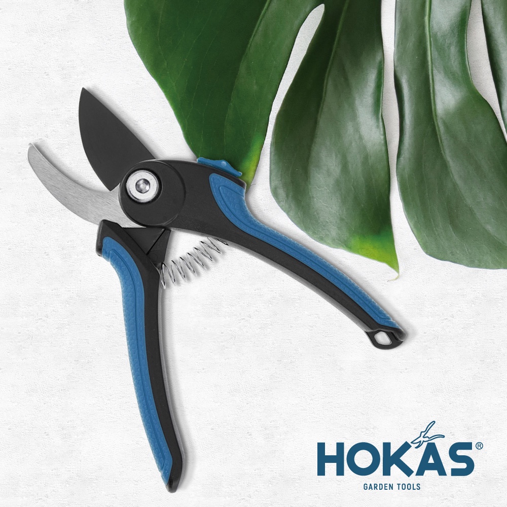 【HOKAS】S983圓口型修枝剪 (園藝剪刀 花剪 樹枝剪 剪定鋏 樹剪 果樹剪 嫁接剪 採果剪 園藝剪), , large
