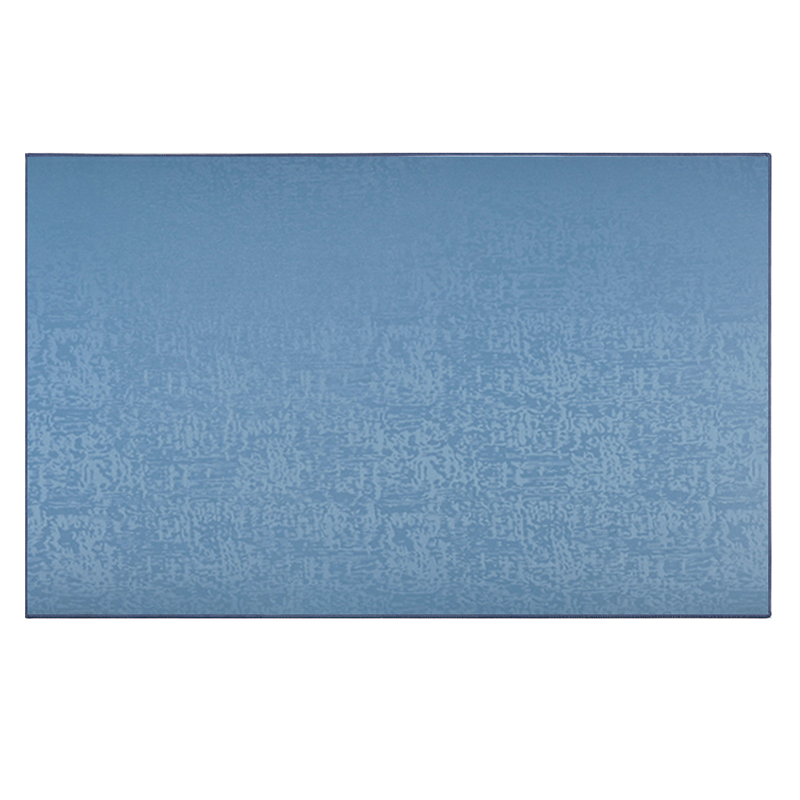 【Monster】 QQ Extra-Thick Oil-Resistant & Anti-Stain Kitchen Mat (80x50cm) – Oil Painting Blue, , large