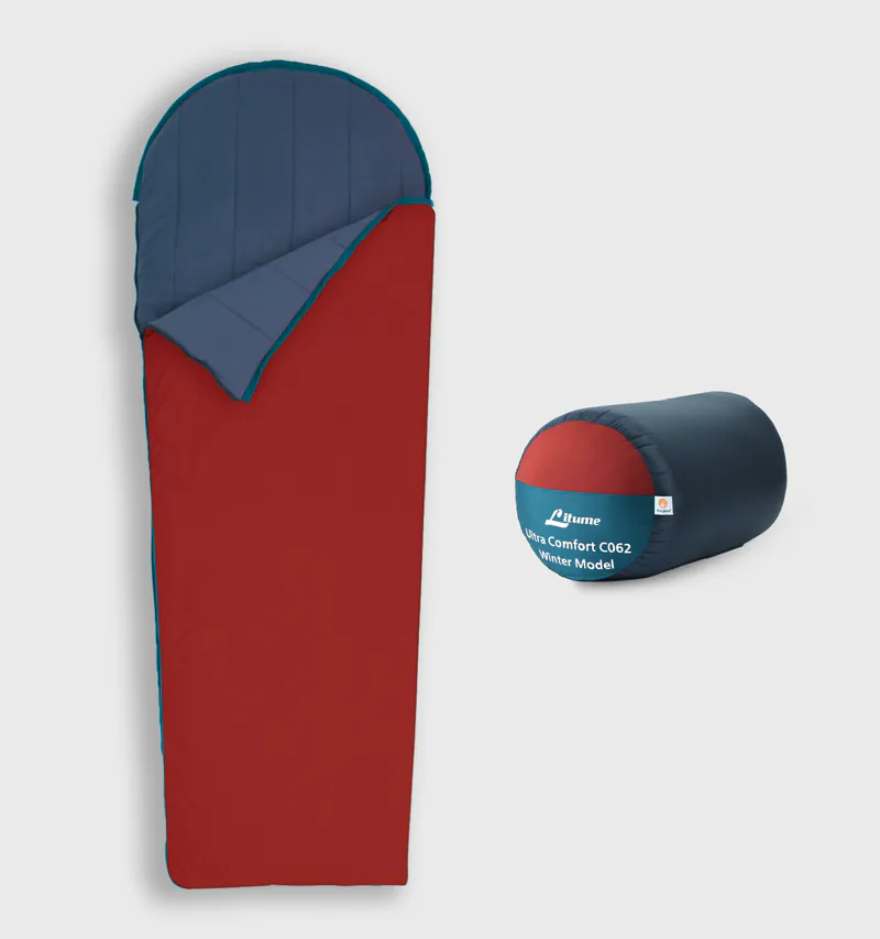 Litume C062 FENC® Insulate 科技棉睡袋 磚紅, , large