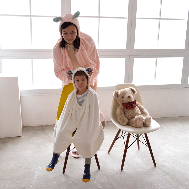 Water towel Animal hooded towel, , large