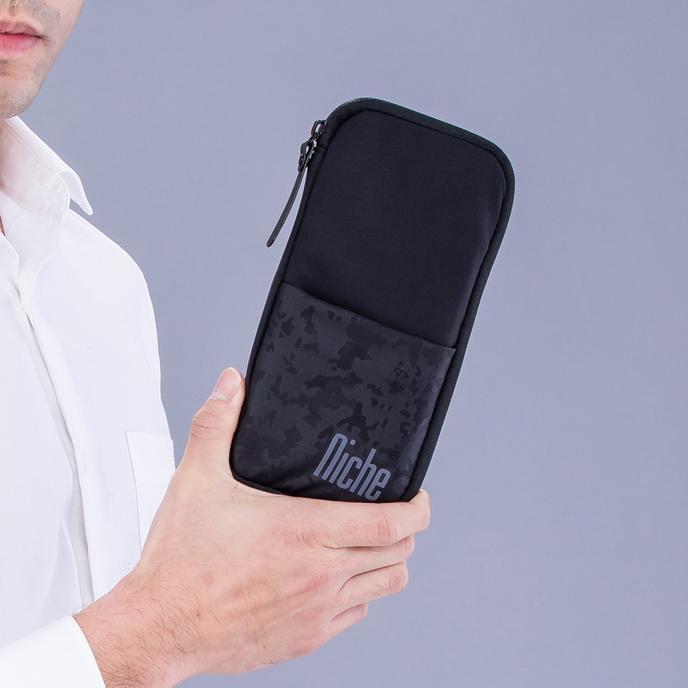 【Niche 樂奇】護照卡夾包 旅行防盜證件包 N-19810  附肩背帶, , large