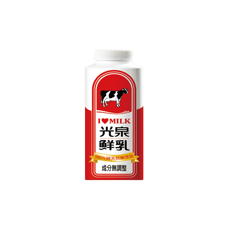 光泉鮮奶(無調整)290ml, , large