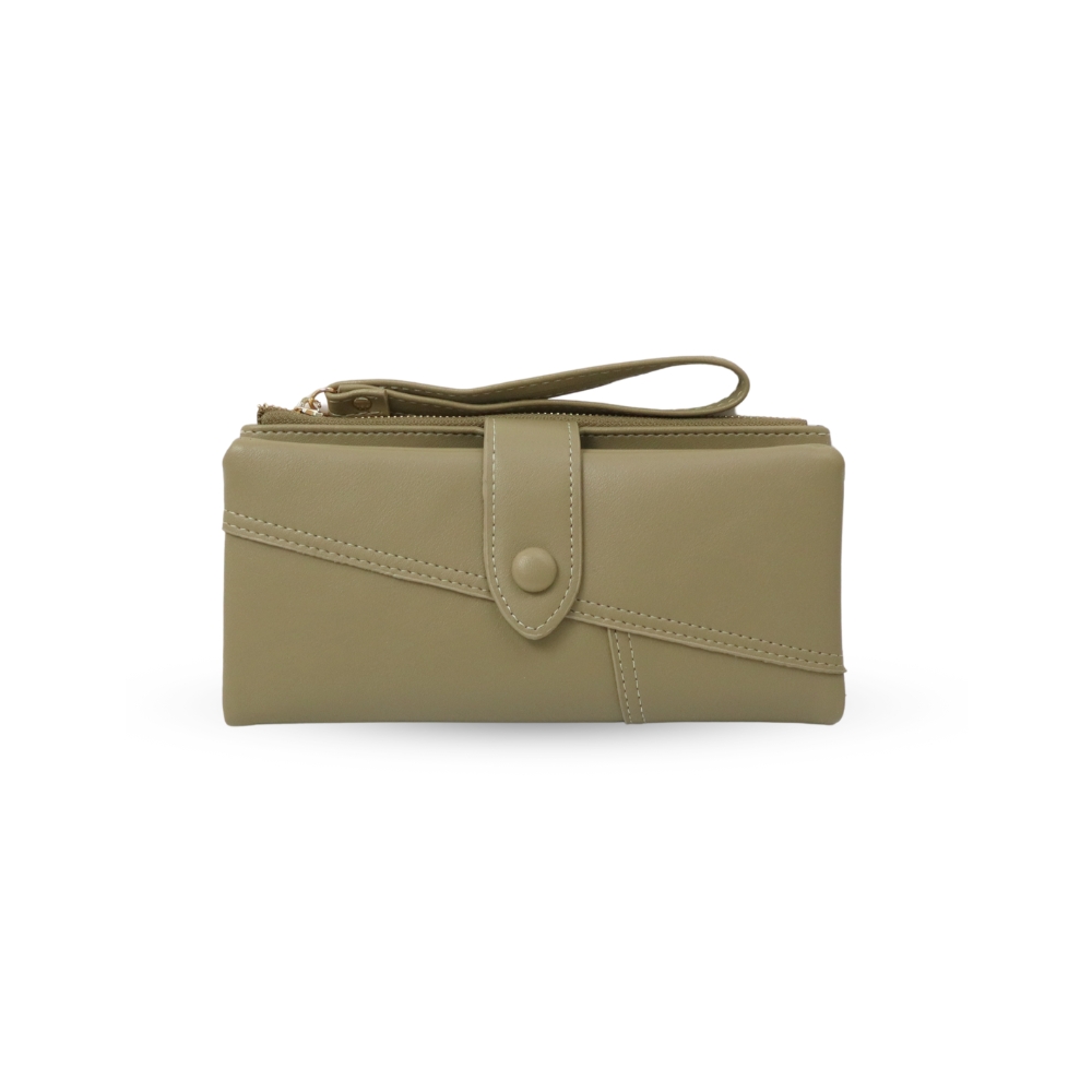 Soir&eacute;e  典雅對折長夾 多卡位收納 人氣女用皮夾 女夾鈔票卡片零錢收納包 女用長夾, , large