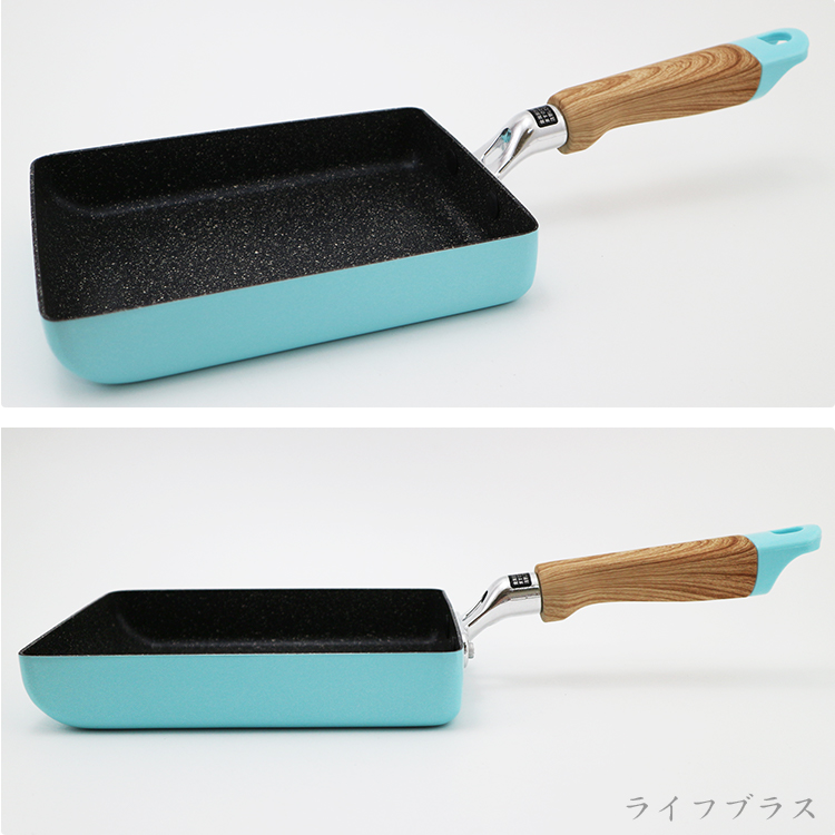 日本進口IH大金不沾玉子燒鍋X1+寬邊鍋鏟X1-1組, , large