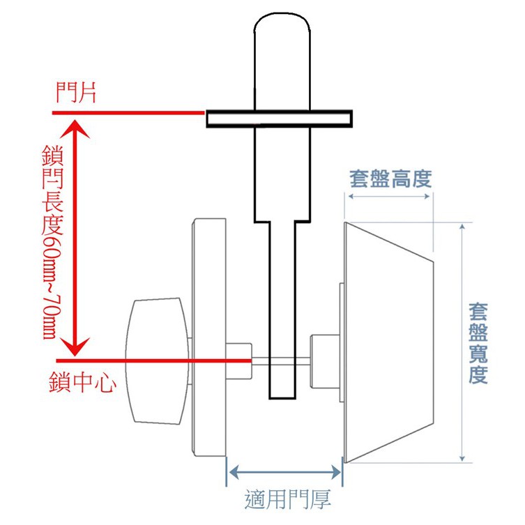 輔助鎖 加安牌 自動上鎖 金色D577 卡巴鑰匙 外轉上鎖式 青銅(金色) 暗閂功能, , large