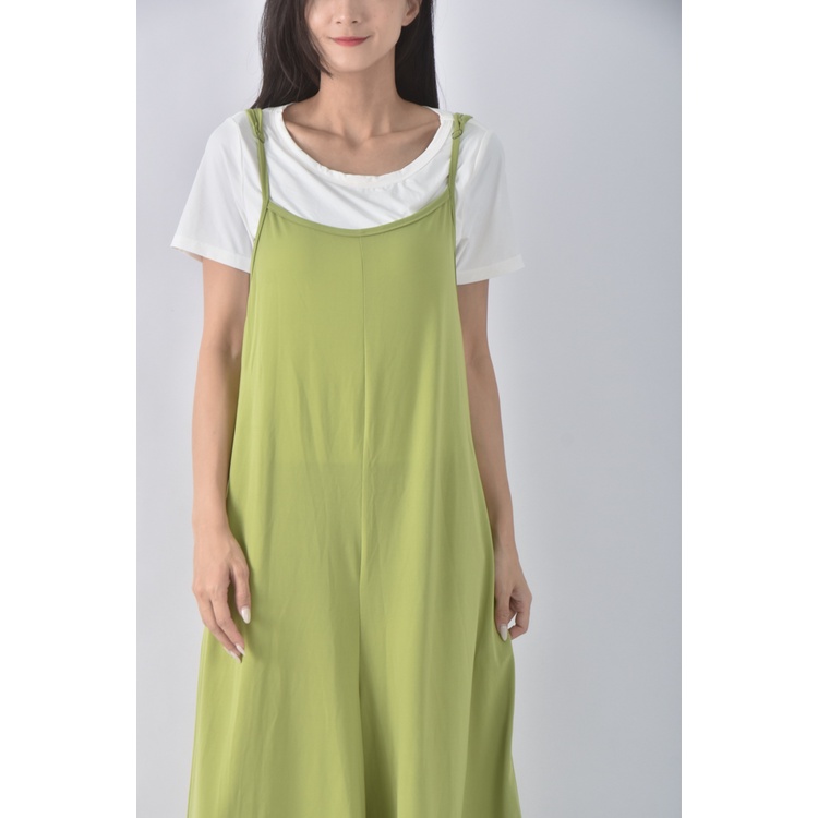 (S) nice ioi素色綠色洋裝二手衣, , large