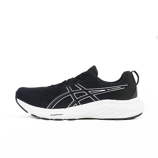 Asics Gel-contend 9 4E 男 慢跑鞋 超寬楦 彈力 支撐 緩震 黑 白 [1011B882-002], , large