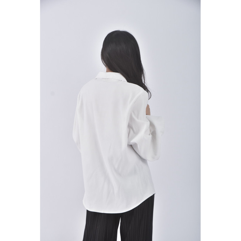 (M) tgy s design質感西裝白色長袖上衣二手衣, , large