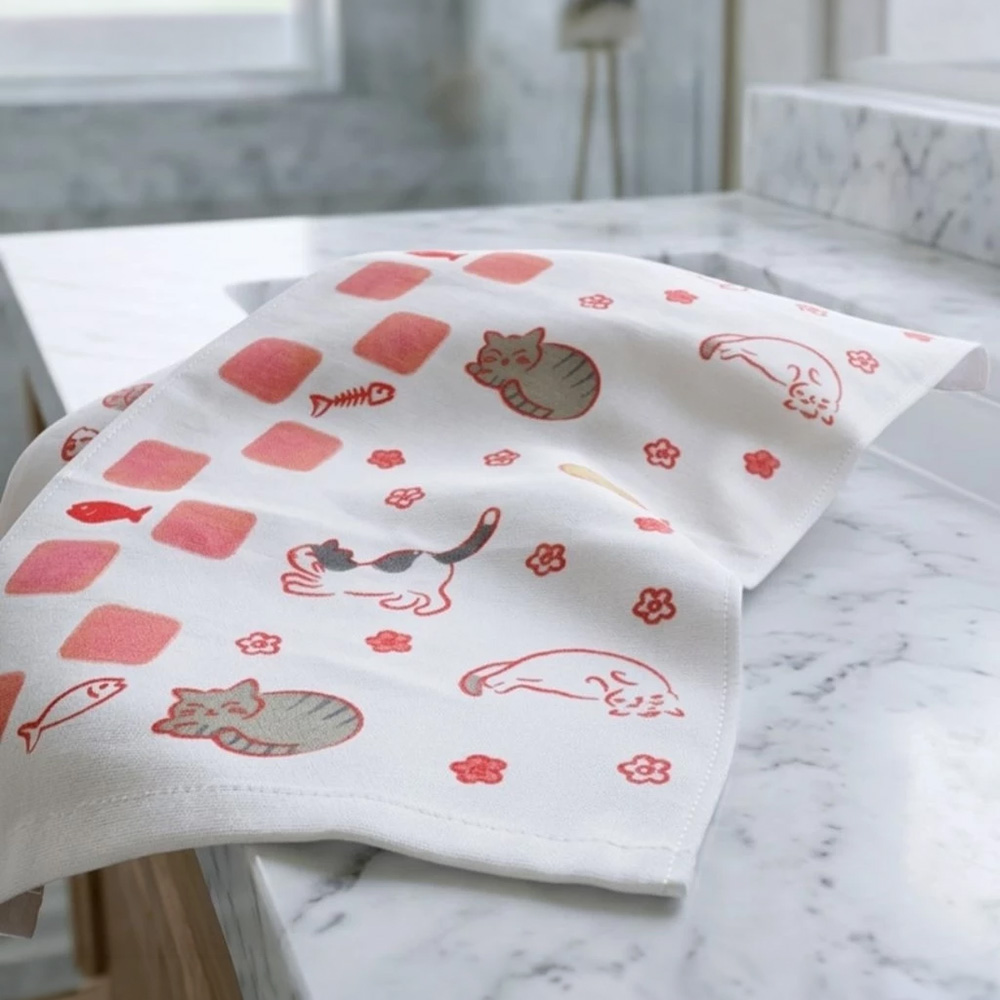 [Kaimei Cotton Industry] 8 in the group, random and excellent, MIT made in Taiwan, cute half-cotton, half-gauze children's towel, pure cotton, soft, comfortable and water-absorbent, , large