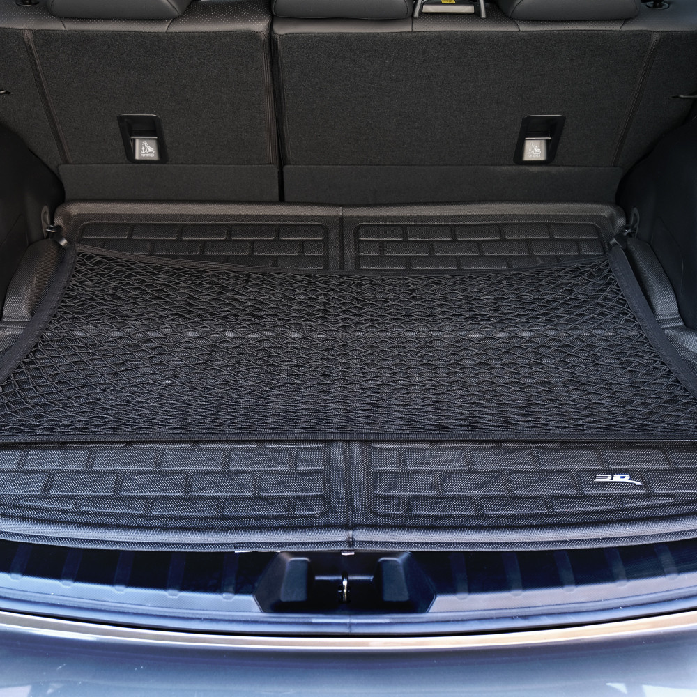 【3D Mats】汽車後廂置物固定平網(M/L), , large