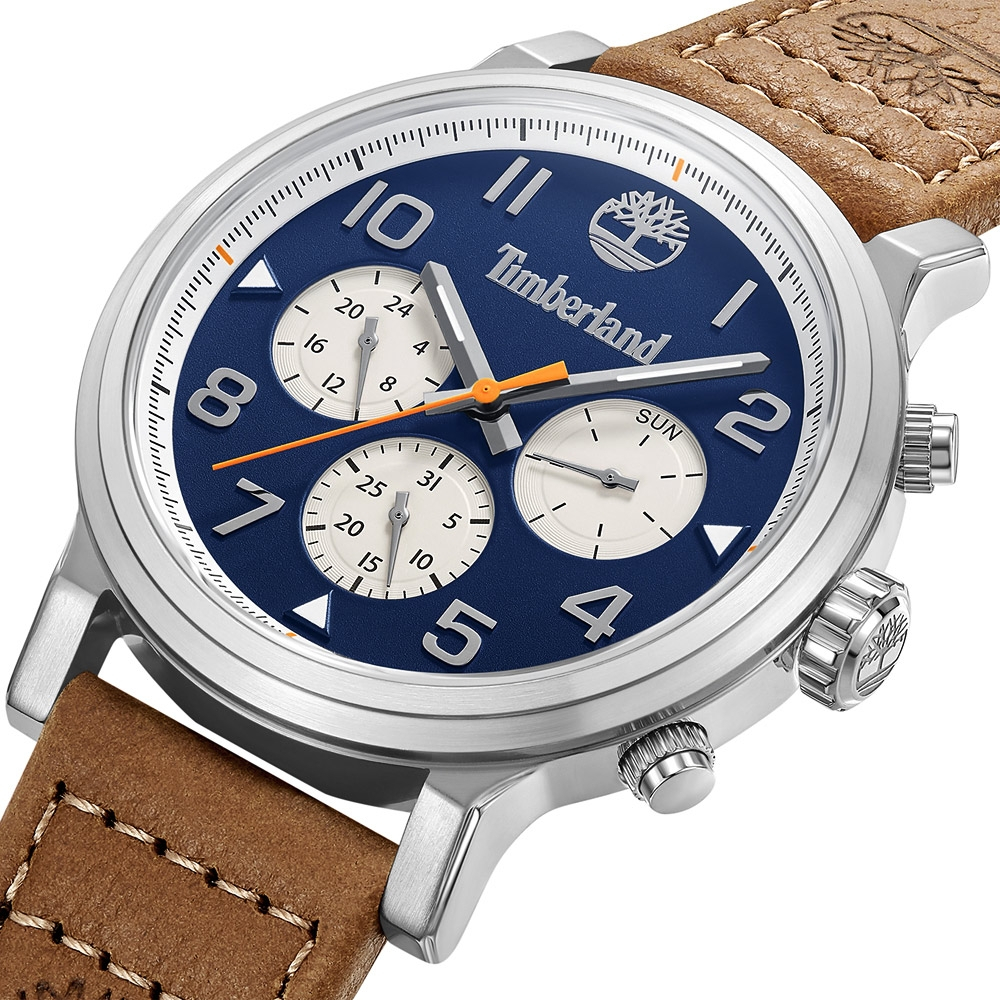 Timberland 天柏嵐 三眼多功能手錶-46mm TDWGF0028904, , large