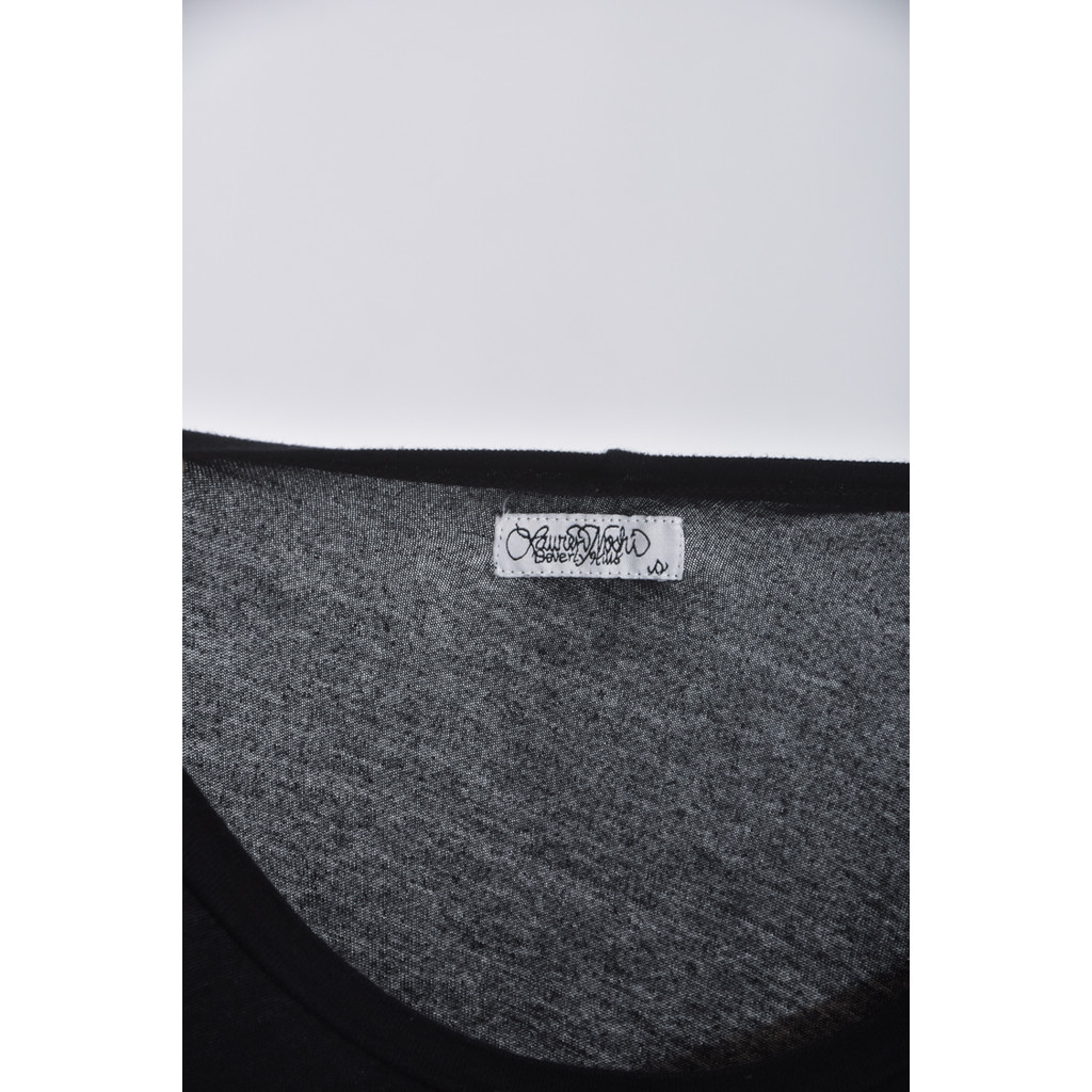 (S) lauren moshi棉質純棉黑色長袖上衣二手衣, , large