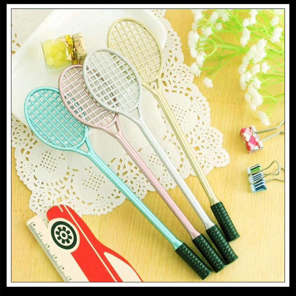 【Badminton Racket-Shaped Pen】Cute and playful &mdash; perfect for the office, wedding favors, or promotional giveaways., , large