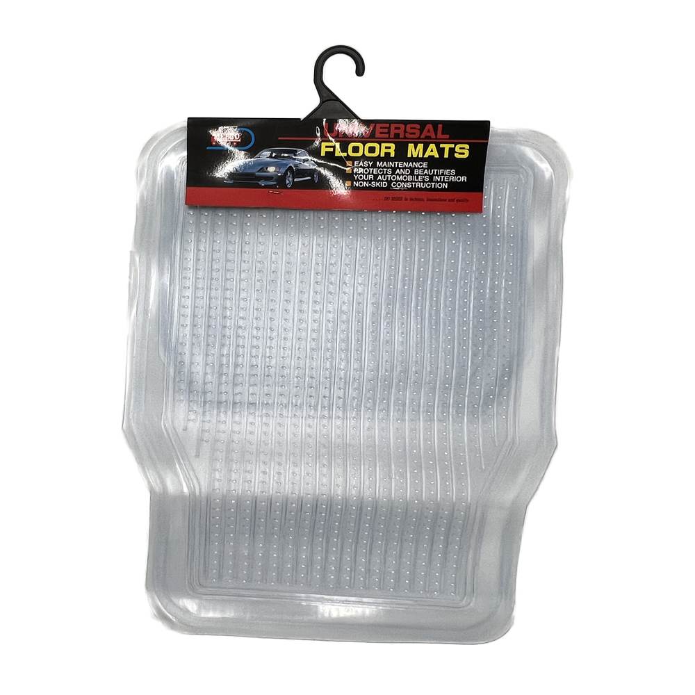 【Universal, Cuttable】Transparent 3-Piece Car Floor Mat (Car Floor Mat), , large