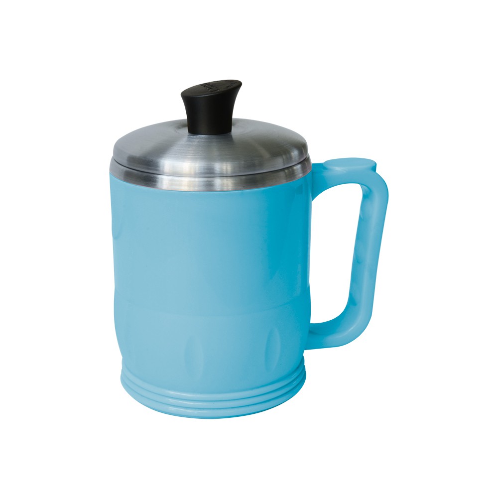 PERFECT 理想牌 極緻316不鏽鋼雙層隔熱杯 8cm粉藍-Leidea樂德兒, , large