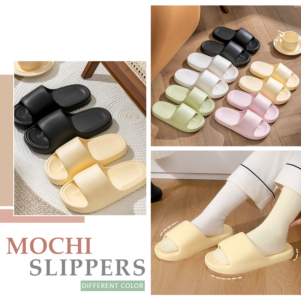 [夢巴黎] 踩屎感拖鞋 厚底拖鞋 室內拖鞋 室外拖鞋 麻糬拖鞋 室內拖 防水拖鞋 浴室拖鞋 防滑拖鞋 拖鞋 女拖鞋 男拖鞋, , large