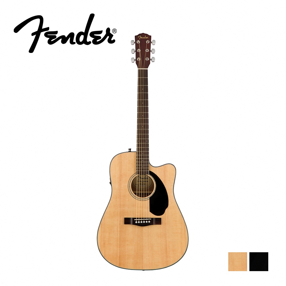 Fender CD-60SCE ST NAT BLK 面單電民謠吉他 兩色【敦煌樂器】, , large