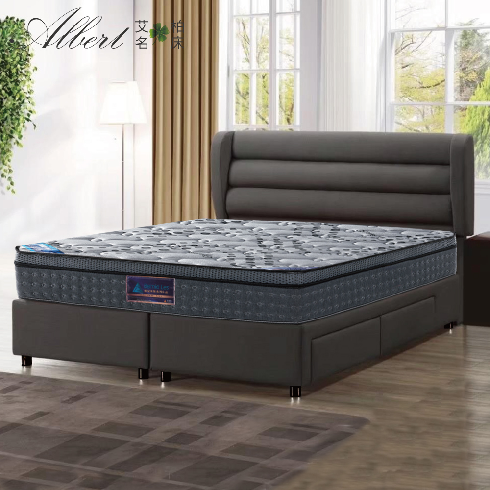 【文創集】石墨烯抗菌獨立筒床墊-6尺雙人加大, , large