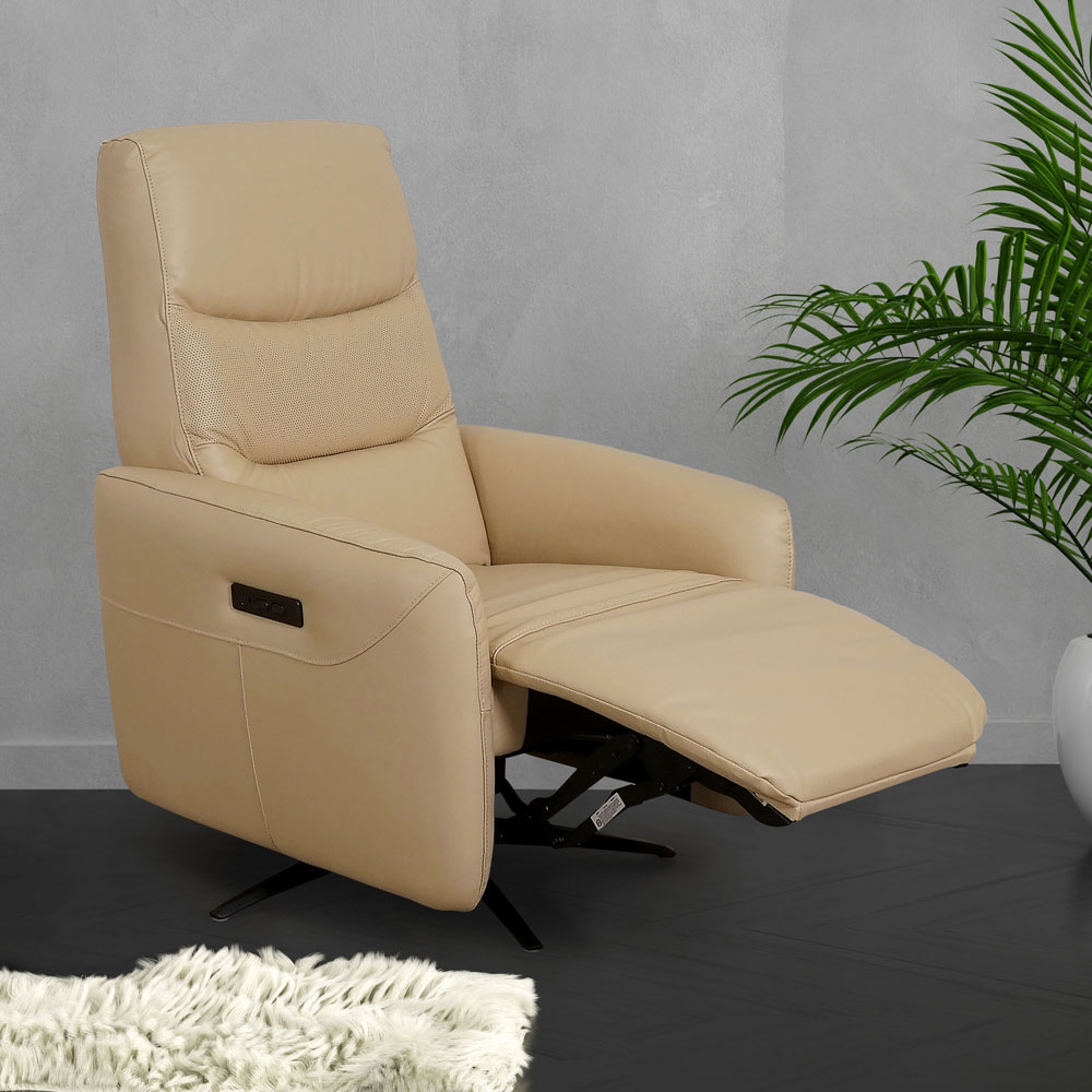 【Homelike】喜家居單人座可旋轉電動沙發(2536)