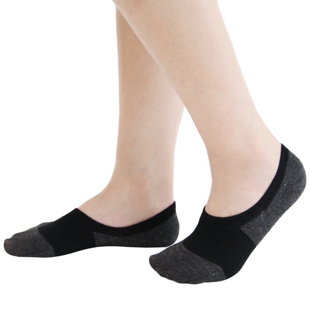 【D&G】速效機能樂福女襪<丈青>D420 抑菌消臭 乾爽  隱形襪 止滑, , large