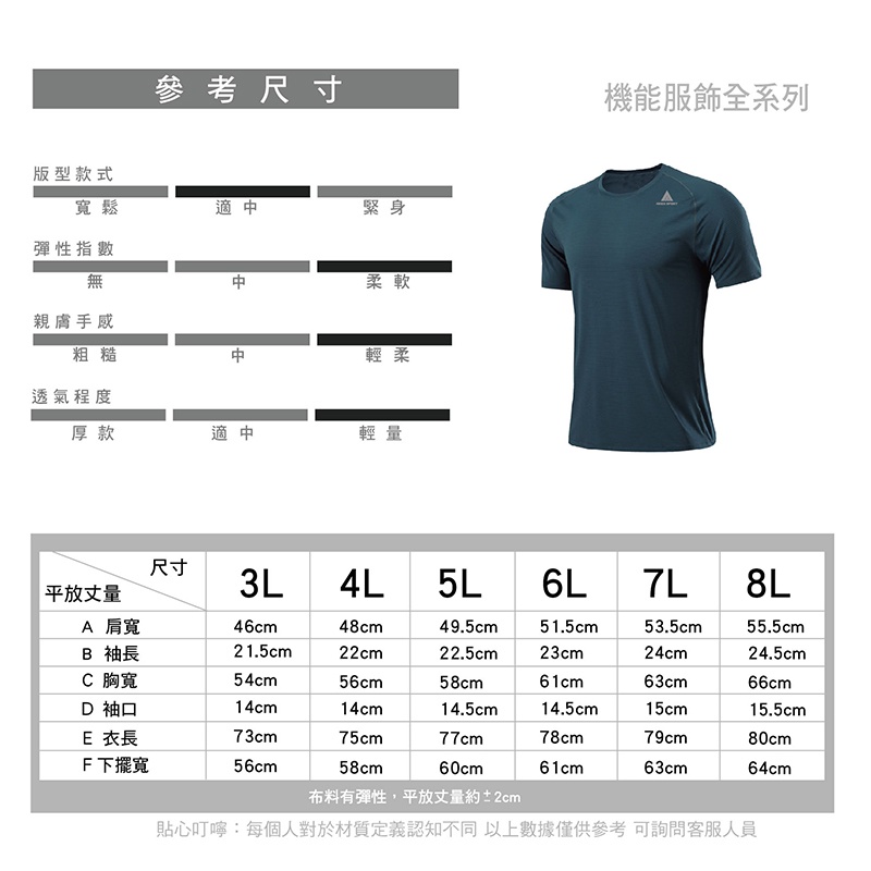 【AREXSPORT】AS-7442 加大碼男 男冰絲上衣 涼感科技 男上衣短袖 單導流網眼速乾 男冰絲衣 運動上衣, , large