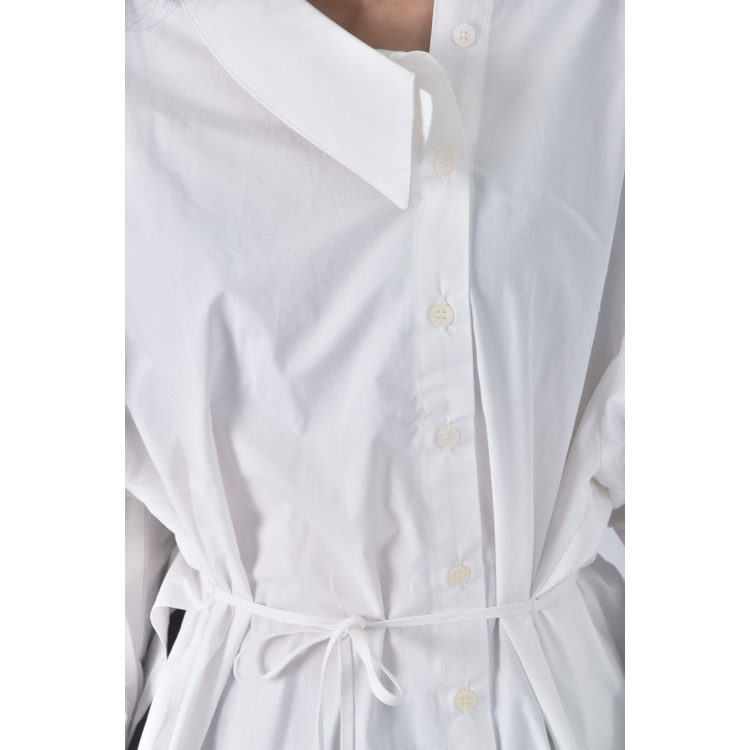 (XL) miyuki select質感寬鬆白色襯衫上衣二手衣, , large