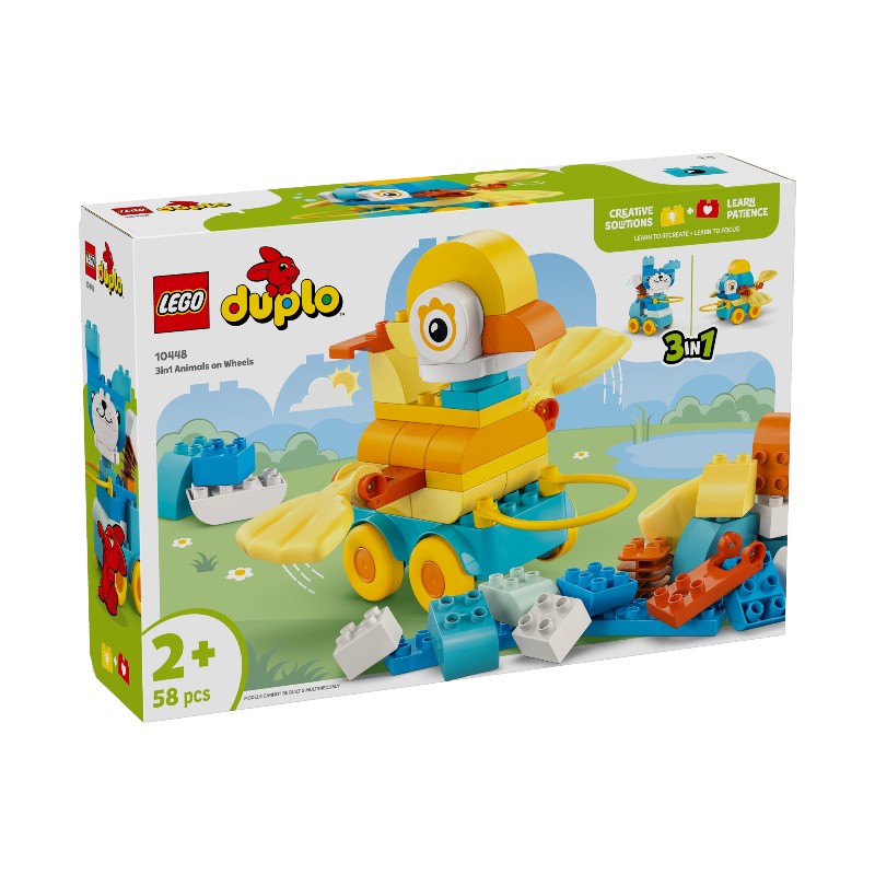 LEGO 10448 3in1 Animals on Wheels