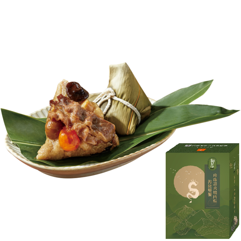 胡同 海陸雙饗珍珠壽喜燒肉粽(4粒)-冷凍, , large