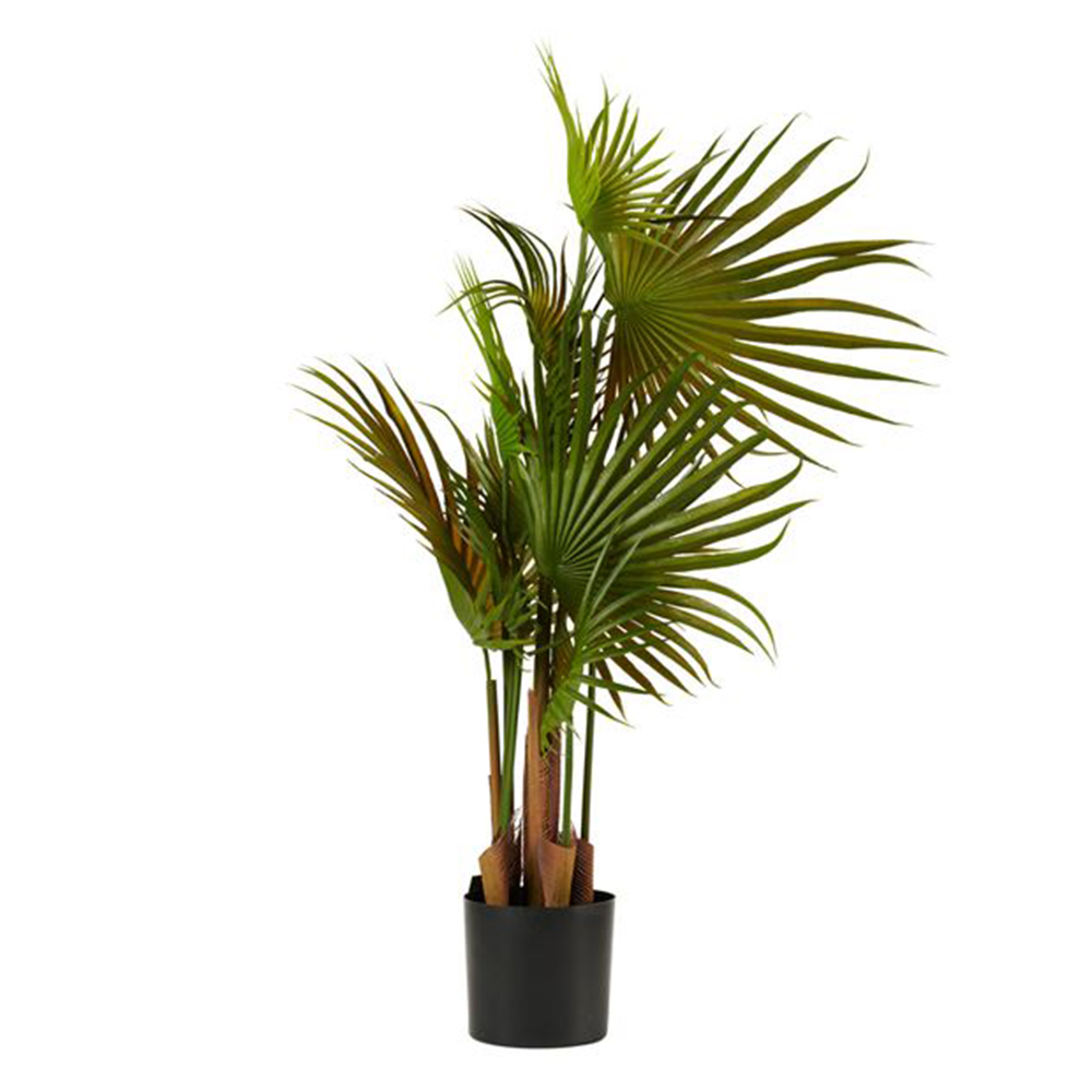 【YU Living】人造棕梠樹盆栽-79CM, , large