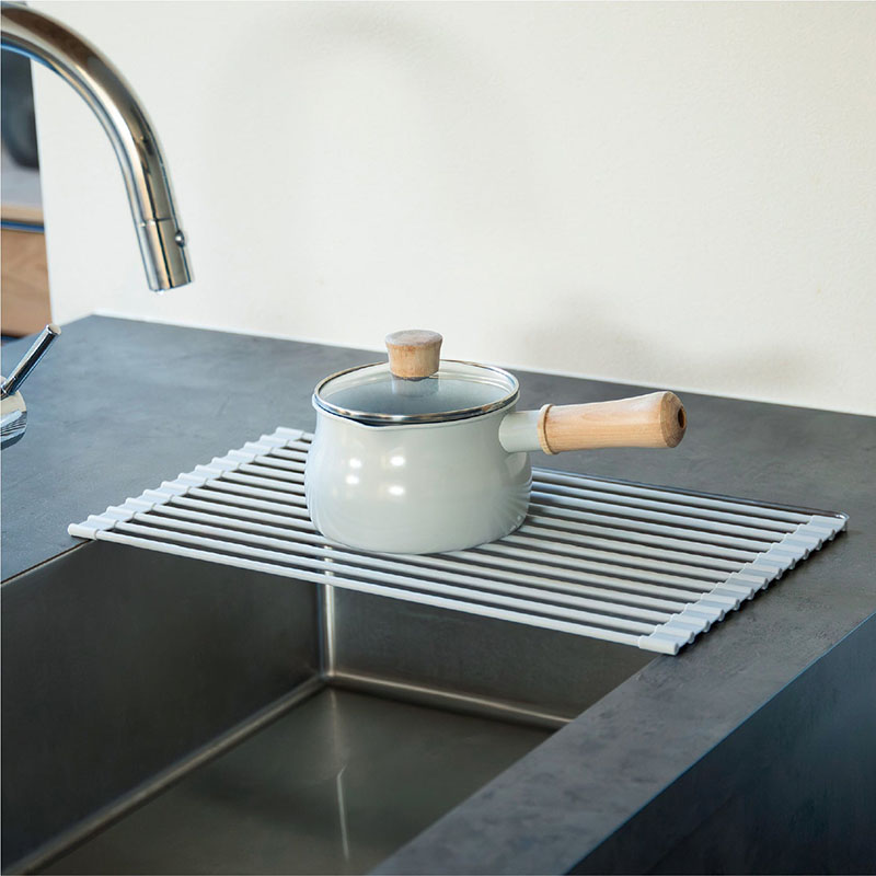 【CB JAPAN】atomico系列 可裁切多功能矽膠瀝水架, , large