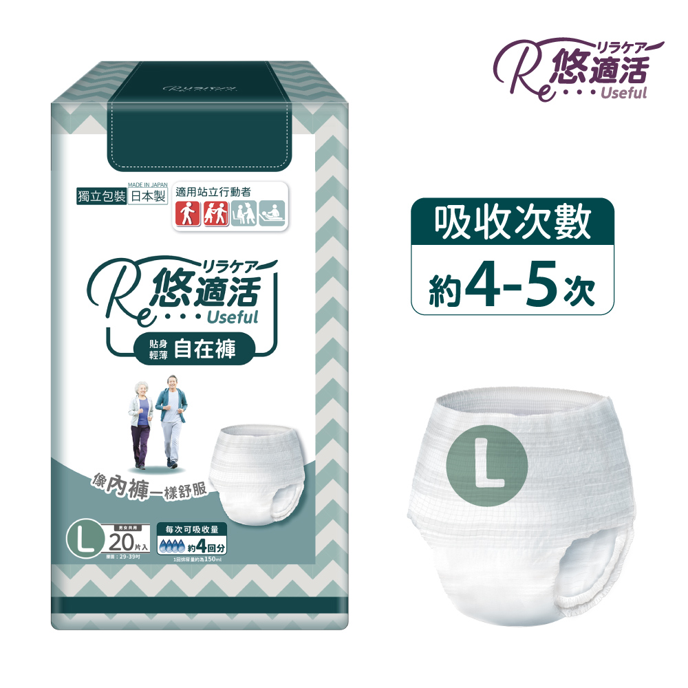 Useful Disposable Incontinence Pants  (absorption 600cc)Ｌ, , large
