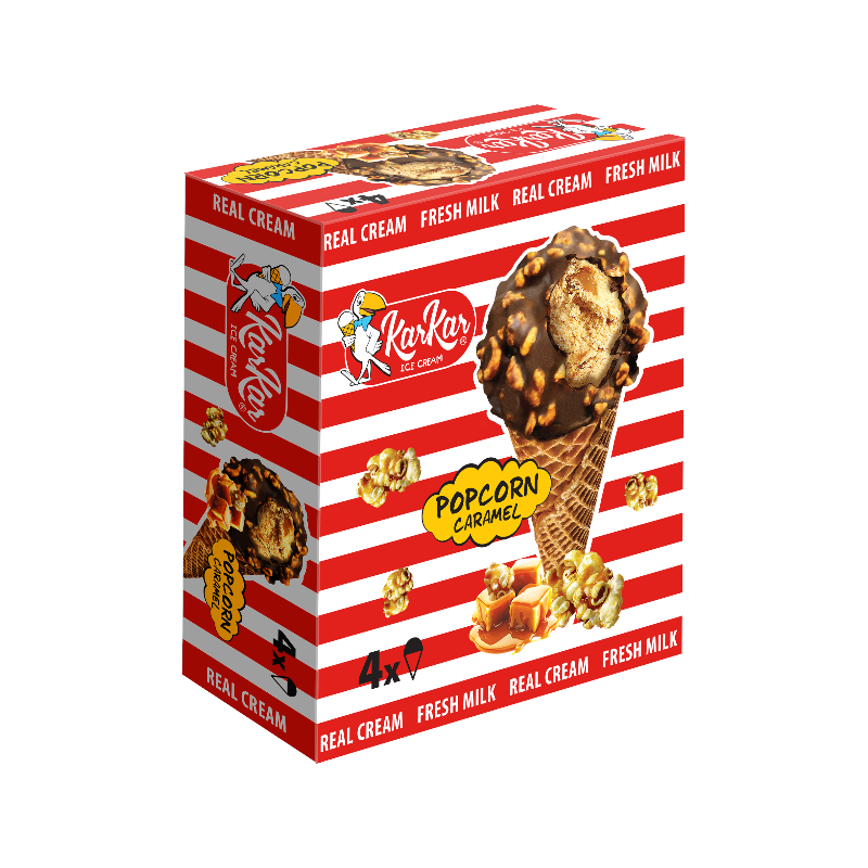 KAR KAR peanut caramel ice cream, , large