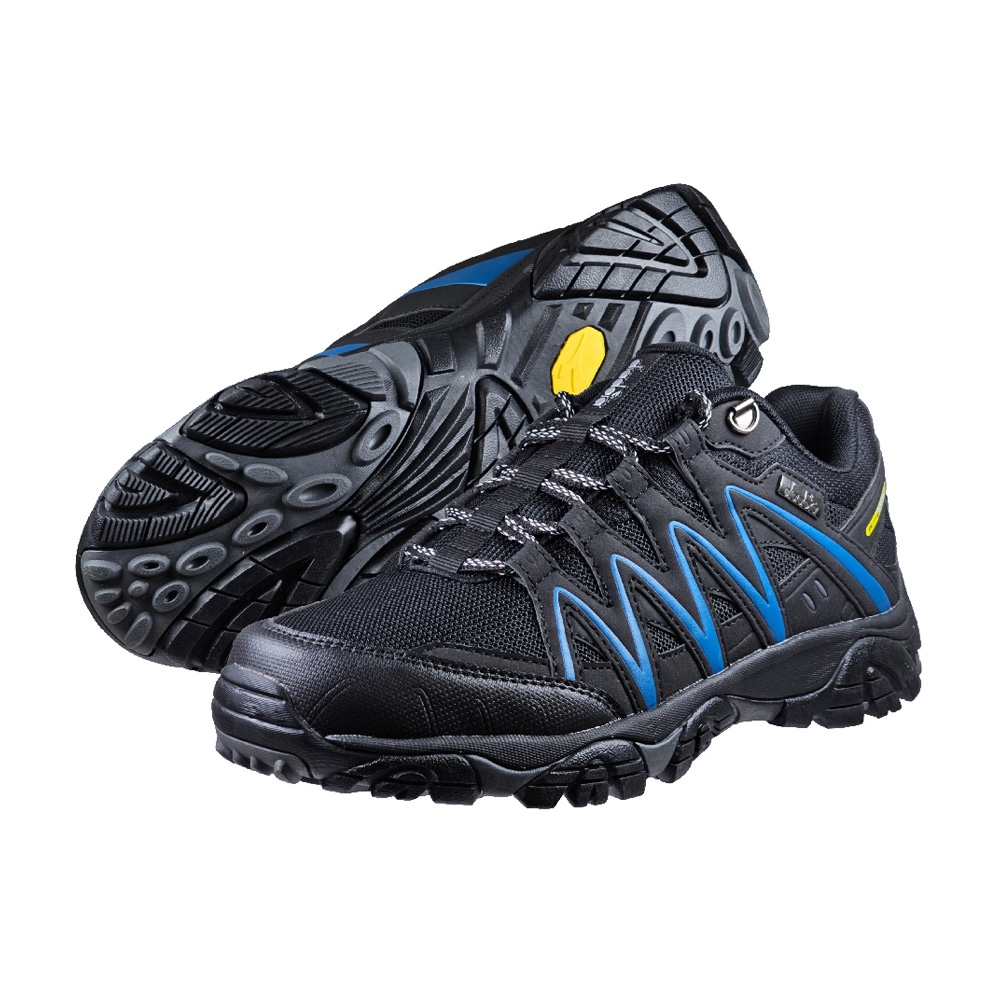 DIADORA迪亞多那 風暴戶外越野鞋 男運動鞋 登山鞋 男鞋 防潑 足弓支撐 緩衝 吸震 耐磨 緩震 防滑 灰綠 黑藍, , large