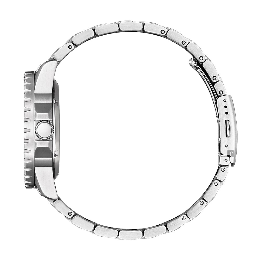 CITIZEN 星辰 大三針運動機械錶-藍/43mm NJ0121-89L, , large