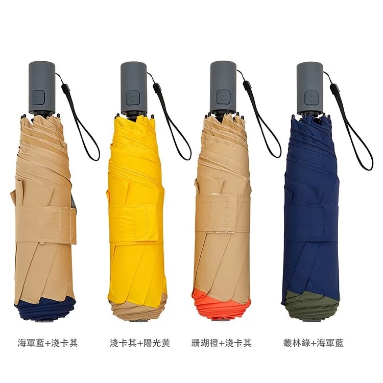 【周周生活】雨傘 現貨 自動傘 傘 折疊傘 遮陽傘 陽傘 防潑水 瞬收傘 摺疊傘 折疊雨傘 自動 晴雨傘 快速出貨, , large