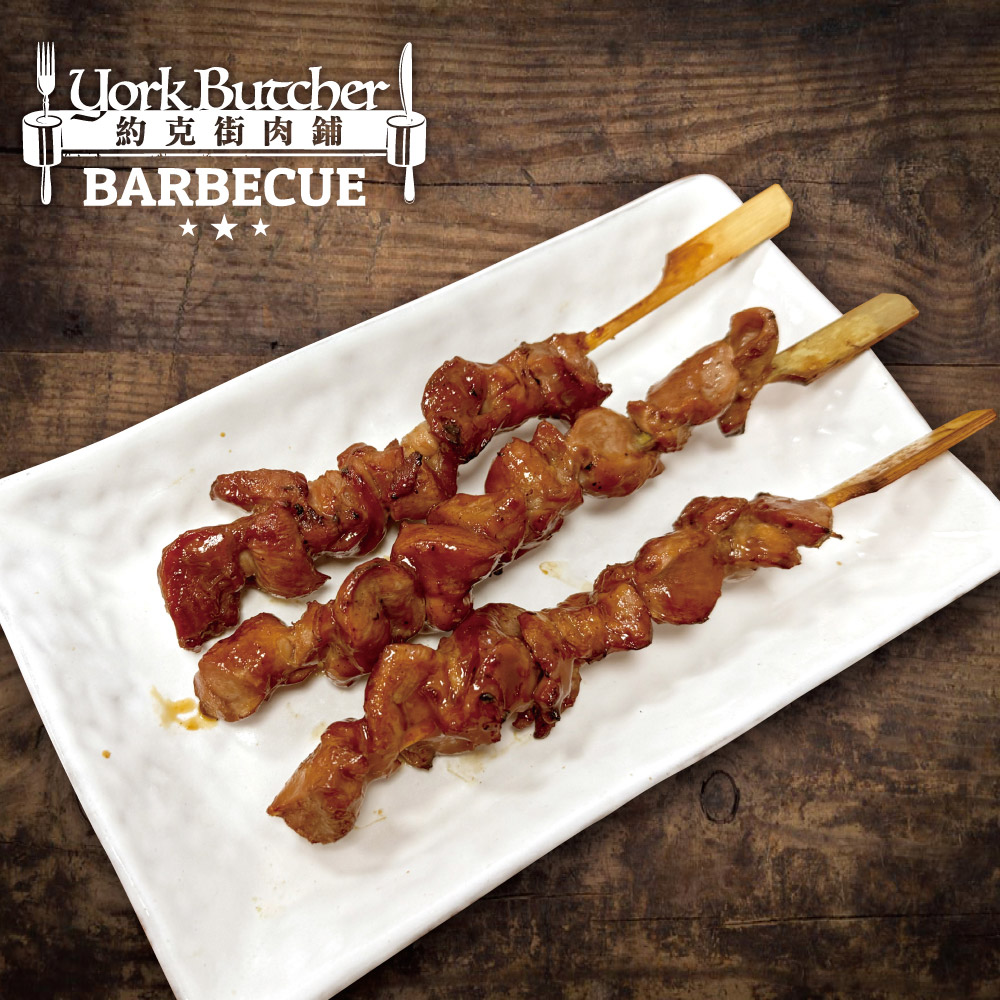 Braised Soy Sauce Chicken Gizzard Skewers, , large