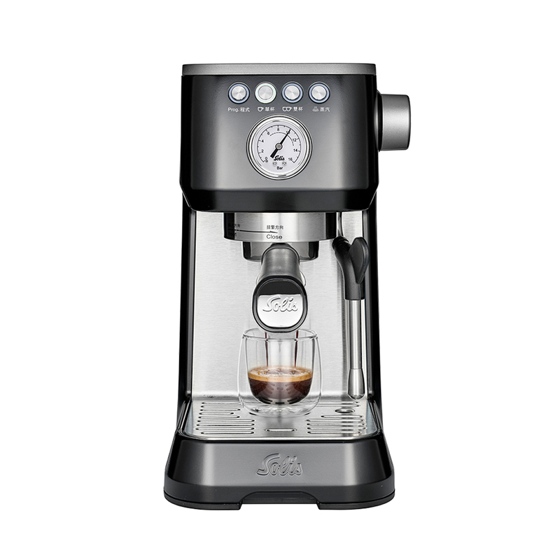 【Solis】BARISTA PERFETTA PLUS 家用半自動義式咖啡機（三色）｜PID智能控溫 奶泡 預浸泡, , large