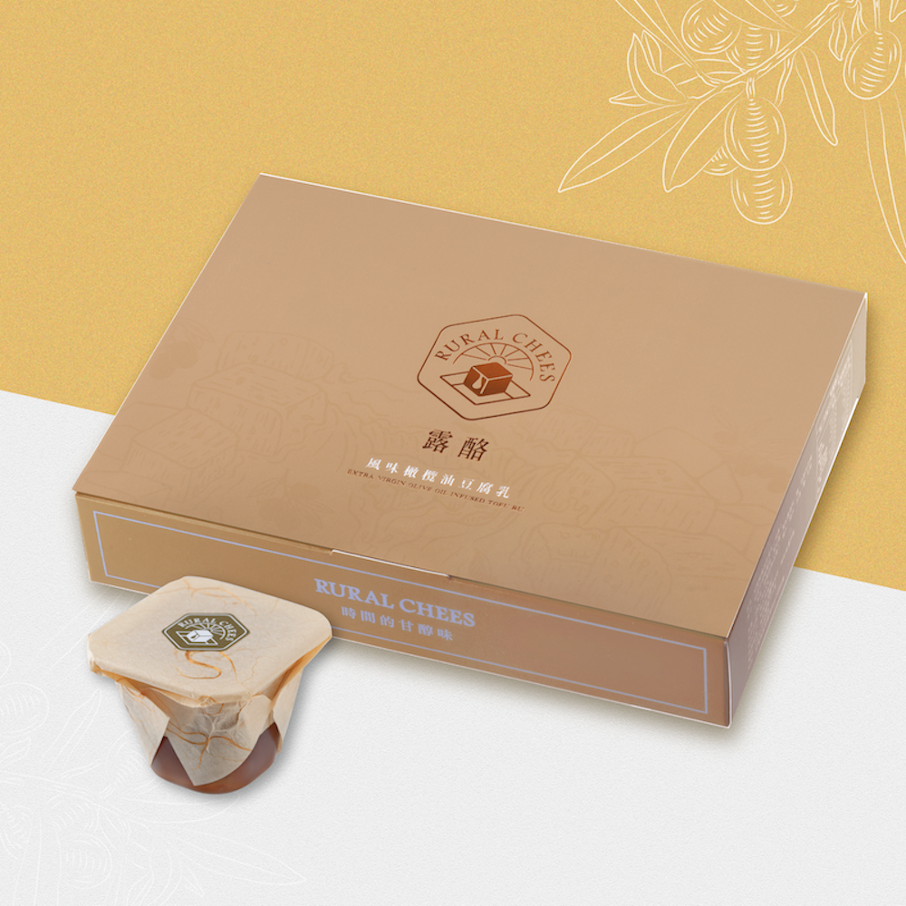 【露酪】茶韻橄欖油豆腐乳 六入禮盒 #精緻手工豆腐乳#出國送禮首選#風味獨特