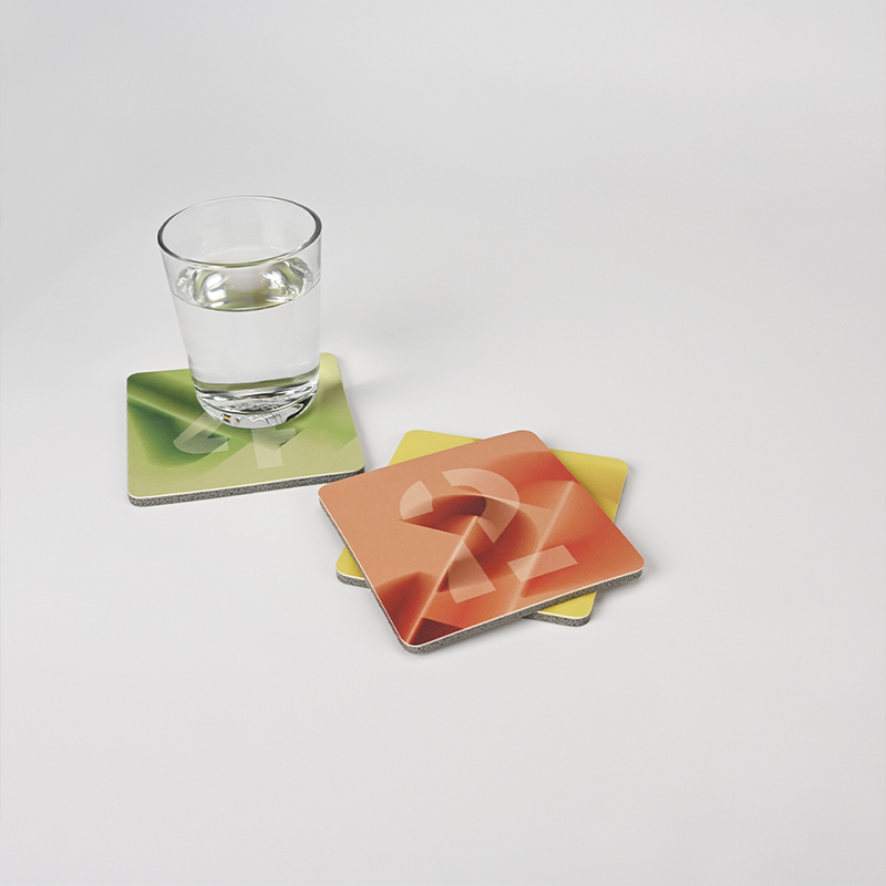 【Monster】 My Number Rhyme Soft Diatomaceous Earth Absorbent Coaster – Lucky Number Series (10x10cm) – 9, , large