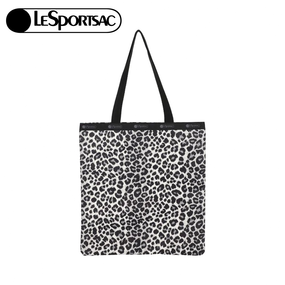 |快速出貨|Lesportsac Large Emerald Tote 大型肩背托特包 送禮-柔影豹紋